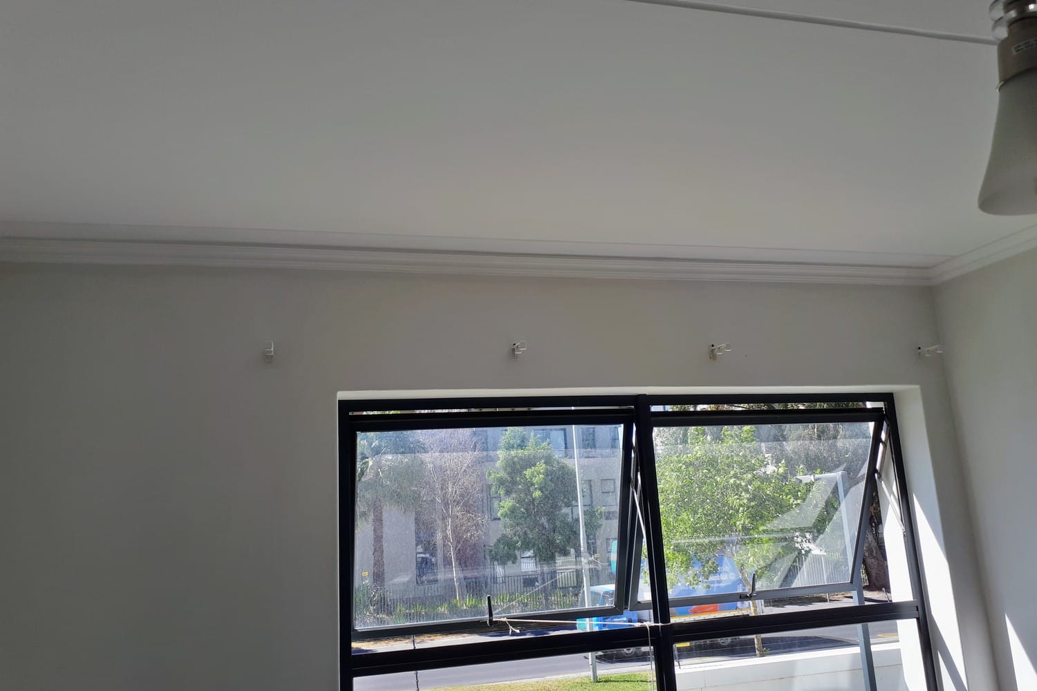 The same Somerset West wall stripped, undercoated and finished in two coats